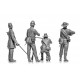 Kit d'infanterie confédérée de la Guerre Civile Américaine échelle 1:35