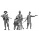 Kit d'infanterie confédérée de la Guerre Civile Américaine échelle 1:35