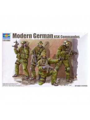 Figuras comandos alemães KSK 1/35 da Trumpeter