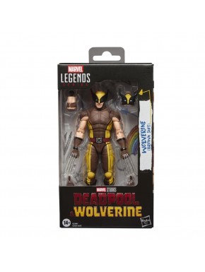 Figurine d'action Hasbro Wolverine costume marron