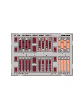 Ceintures de sécurité IJAAF WWII échelle 1/32 par Eduard