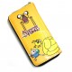 Portfolio wallet double Adventure Time yellow