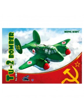 Modelo de avión verde Tu-2 Bomber Meng