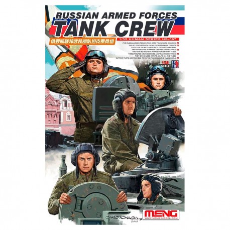 Ensemble d'équipage de char russe 1/35 Meng