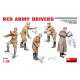 Ensemble de figurines de l'Armée Rouge à l'échelle 1/35