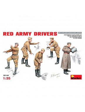 Set de figuras del Ejército Rojo a escala 1/35