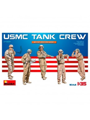Kit figurines Équipage Char USMC 1/35 MiniArt