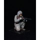 Figurines d'infanterie soviétique avec manteaux d'hiver