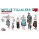 Kit de figurines 1/35 Villageois Soviétiques de MiniArt