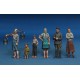 Kit de figurines 1/35 Villageois Soviétiques de MiniArt