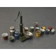 Set de pompe à eau 1/35 MiniArt avec seaux et bidons