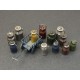 Kit de modélisme bidons de lait et charrette 1/35