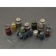 Kit de modélisme bidons de lait et charrette 1/35