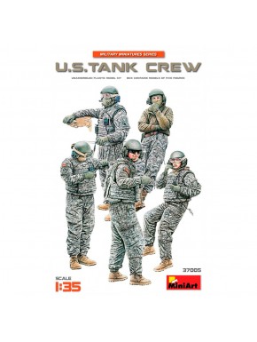 Kit de figuras Tripulação de Tanque EUA 1/35 MiniArt