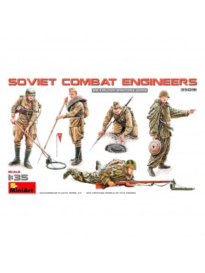 Set de figuras 1/35 Soviet Combat Engineers sin montar