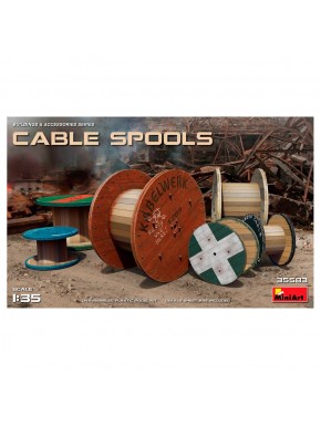 Kit de bobines de câble MiniArt avec décalcomanies