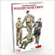 Kit de figurines équipage de char polonais à l'échelle 1/35