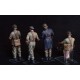Kit de figurines équipage de char polonais à l'échelle 1/35