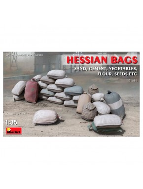 Modèles de sacs en toile de jute pour dioramas à l'échelle 1/35