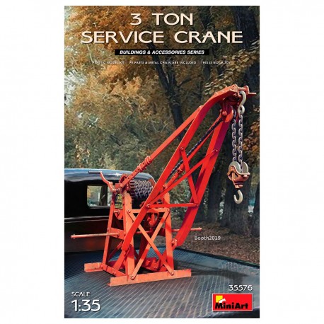 Modèle de grue de service de 3 tonnes MiniArt 1/35