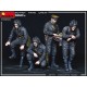 Kit figuras tripulação tanque soviético anos 50 MiniArt