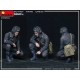 Kit figuras tripulação tanque soviético anos 50 MiniArt