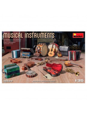 Maquette d'instruments de musique MiniArt 1/35