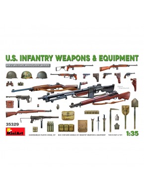Kit armes et équipement infanterie U.S. 1/35