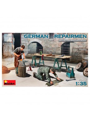 Maquette des réparateurs allemands 1/35 par MiniArt