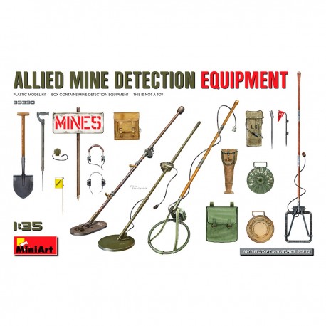 Kit de Détection de Mines Alliées MiniArt 1/35