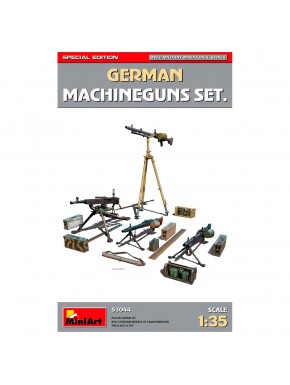 Ensemble de mitrailleuses allemandes à l'échelle 1/35 de MiniArt