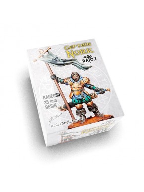 Figura de resina Captain Nork 35 mm de Rage