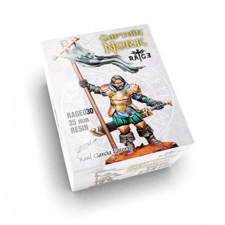 Figurine résine Captain Nork 35 mm de Rage