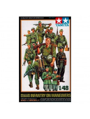 Figuras Tamiya German Infantry a escala 1/48