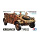 Modelo de Kübelwagen Type 82 a escala 1/35 de Tamiya
