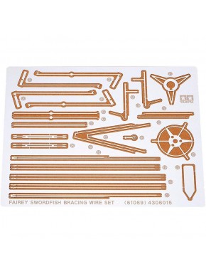 Kit photodécoupe pour modèle Swordfish de Tamiya