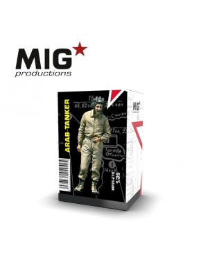 Figurine résine tankiste arabe 1:35 Mig Productions