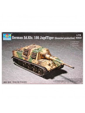 Maquete 1/72 German Sd.kfz.186 Jagdtiger da Trumpeter