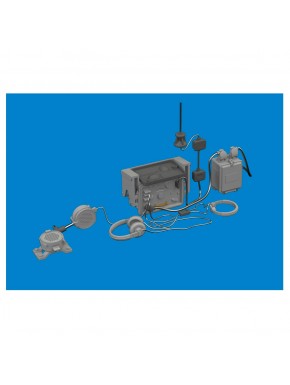 Set Brassin équipement radio Sd.Kfz. 250 Eduard
