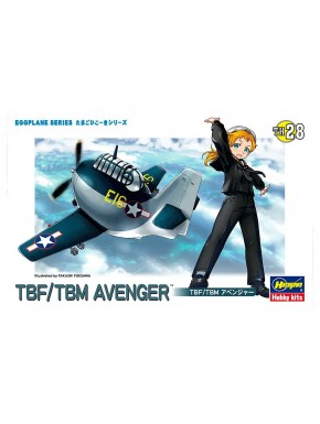 Modelo Egg Plane TBF/TBM Avenger da Hasegawa