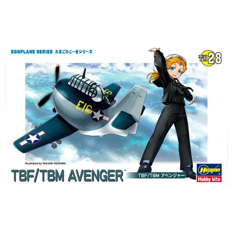 Modelo Egg Plane TBF/TBM Avenger da Hasegawa
