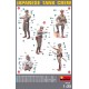 Ensemble de figurines équipage char japonais à l'échelle 1/35