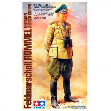 Figurine de Feldmarschall Rommel à l'échelle 1/16