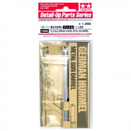 Cañón de metal Hummel 1/35 de Tamiya
