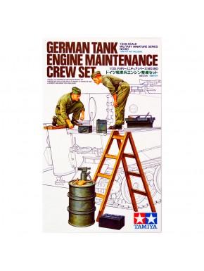 Conjunto manutenção motor tanque alemão Tamiya 1/35