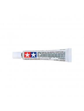 Pâte à polir Tamiya 22ml avec finition lisse