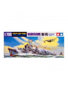 Kit modelo destroyer Harusame 1/700 Tamiya