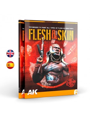 Couverture du livre Flesh & Skin d'AK Learning