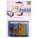 Bouclier en laiton pressé pour PaK 40 de l'AFV Club en 1/35