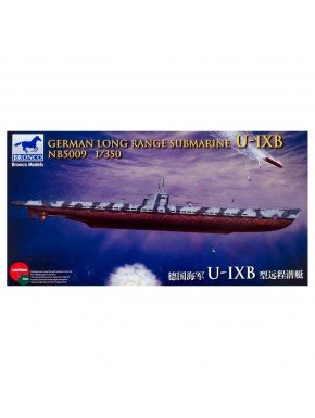 Maquette sous-marin allemand longue portée Type U-IXB